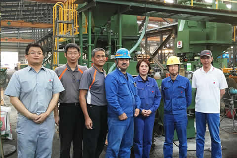 As a leading company in Taiwan’s wire rod industry, they produce 8,000 tons of cold-finished steel bars every month